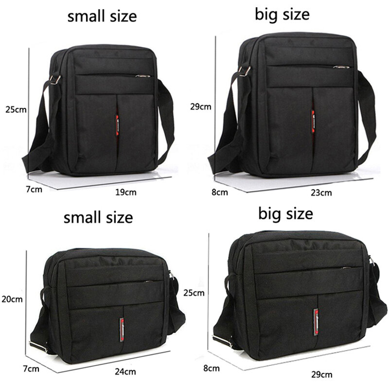 Oxford Messenger Bags para homens, bolsa crossbody pequena, sacos de ombro luxuosos de viagem, venda quente, alta qualidade, 2023