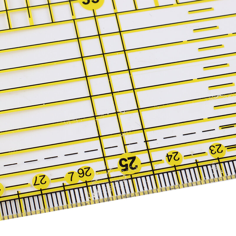 Sewing Rulers Clear Quilt Patchwork Ruler Rectangular Clothing Craft Tools Acrylic Household DIY Sewing Accessories