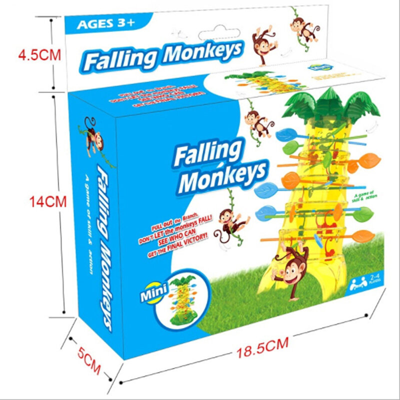 Juguetes de inteligencia interesantes para niños, monos hacia abajo, mono, árbol, escalada, juego de escritorio, juego de fiesta, Juguetes Divertidos para niños