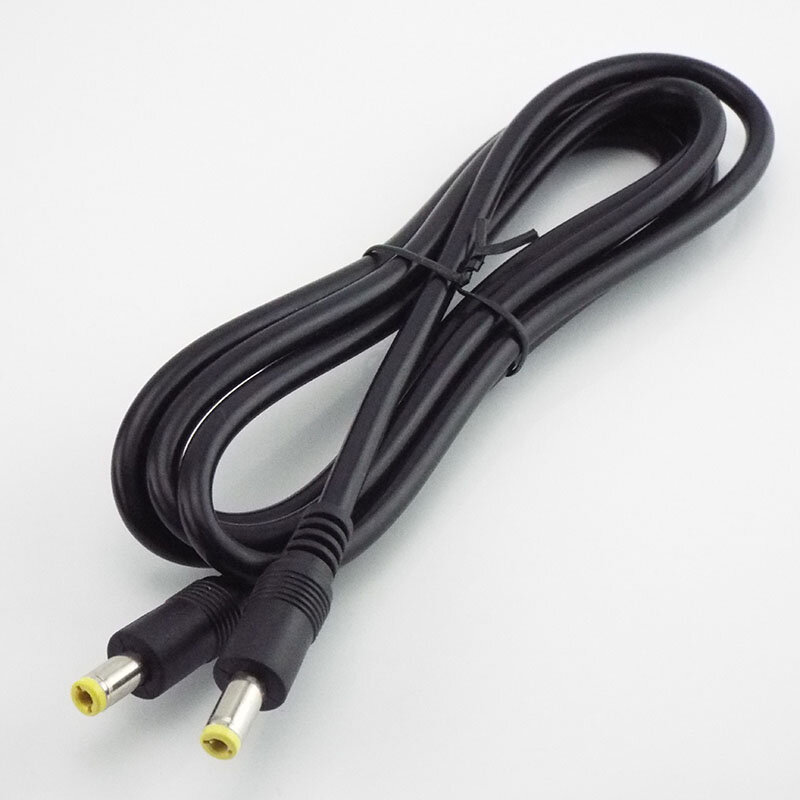 0.5/1.5/3M 12V 10A DC Power Supply Splitter Male To Male Connector 5.5mm*2.5mm Plug Power Adapter Extension Cable