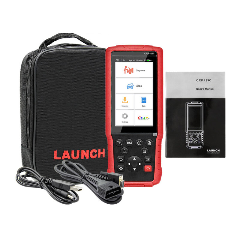 LAUNCH X431 CRP429C Auto OBD2 diagnostic tool support Engine/ABS/Airbag/AT and 11 Reset Function CRP 429C Car Code Reader