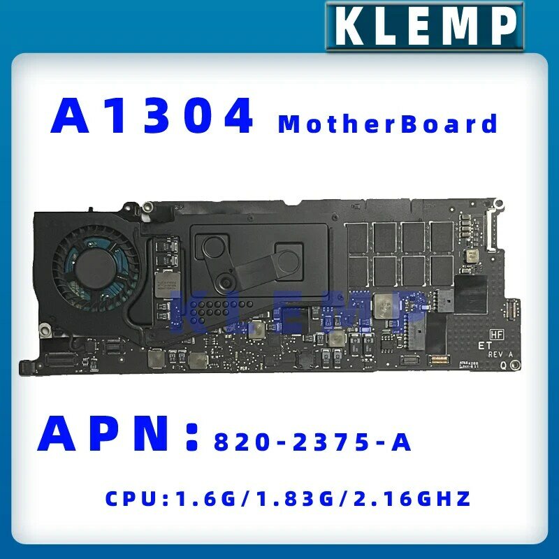 Tesed Logic Board A1304 for macbook Air 13 2008 motherboard 820-2375-A 661-5198 21PJ1MB00F0 MC234LL/A MB234LL/A 1.86G SL940