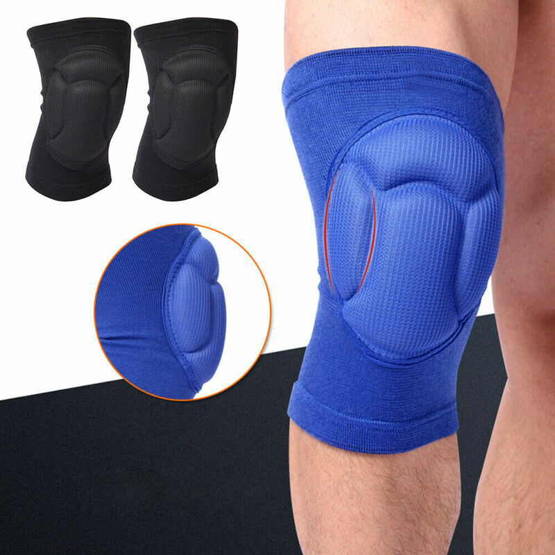 1 Pair Brace Thickened Arthritis Protective Gear Knee Pads Kneelet Joint Protector Cycling Gardening Adult Work Safety Wrap
