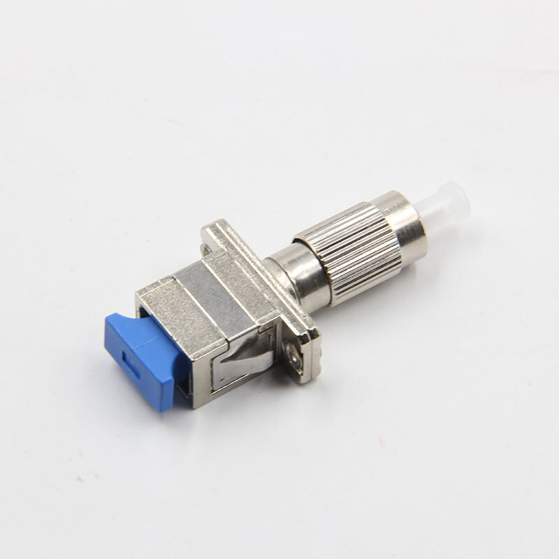 High Quality FC male SC female FC-SC metal flange adapter round turn square fiber flange cable connector low price