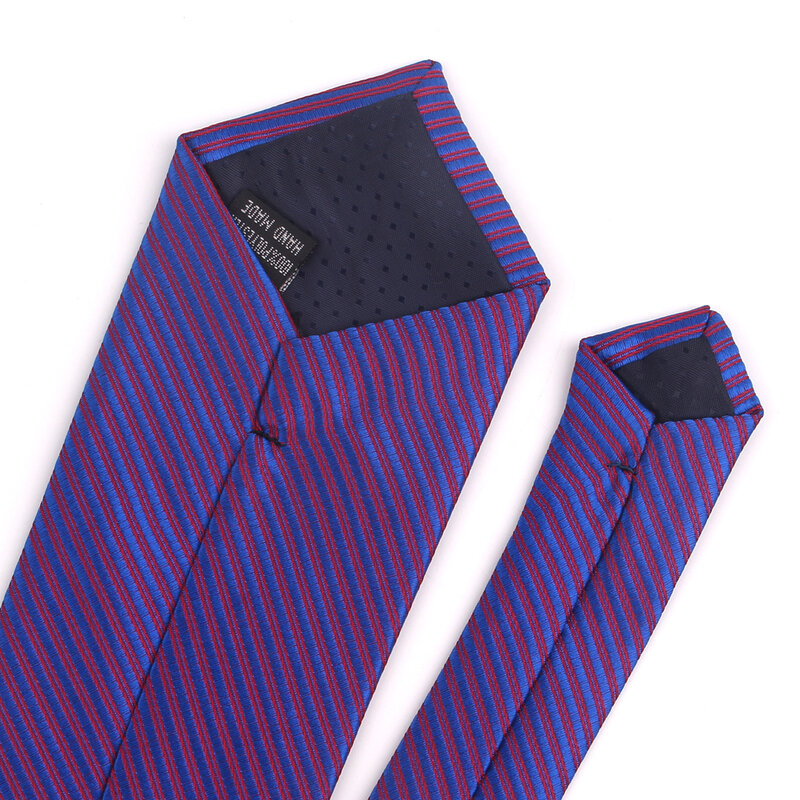 Classic Stripe Ties For Men Women Skinny Male Tie For Business Wedding Jacquard Striped Neck Ties Casual Mens Stripe Necktie