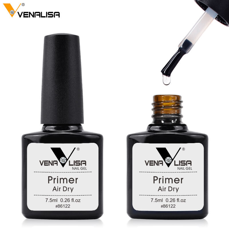 VENALISA-Gel de imprimación a Base de agua, esmalte de uñas de Color, lámpara de Anastomosis de secado rápido, sin ácido