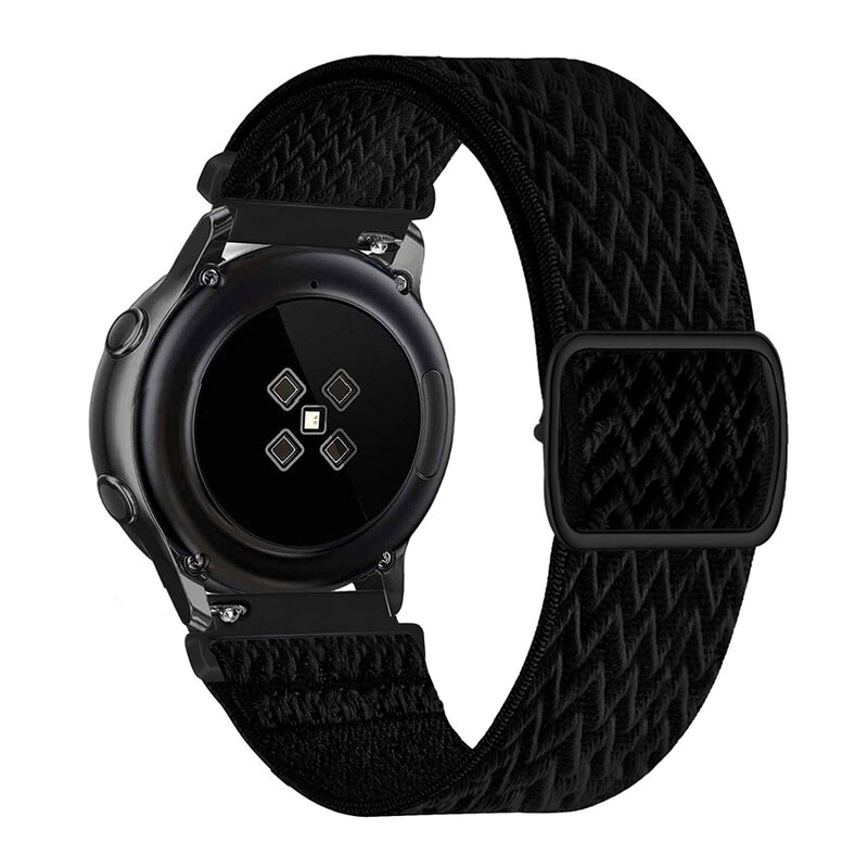 20มม.22มม.สำหรับ Xiaomi Mi นาฬิกาสีสาย Braided สร้อยข้อมือสำหรับ Xiaomi Haylou Ls02 Solo Loop wristbelts อุปกรณ์เสริม