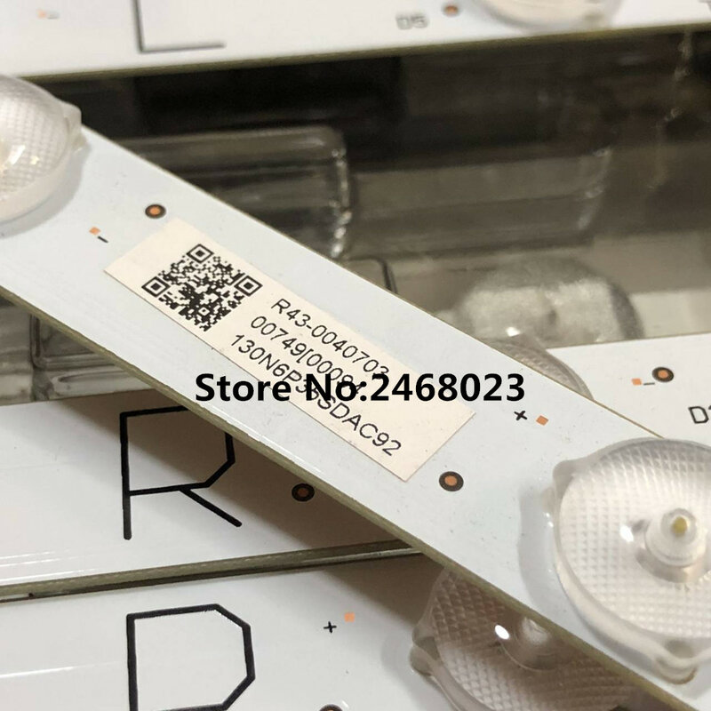 Tiras de luces LED de retroiluminación, accesorio para vicio TPT500DK-QS1 P502UI-B1E, LTY6RKBQ LBM500P0204, 16 piezas