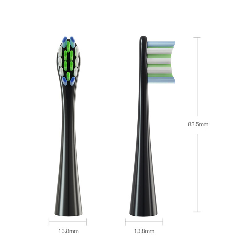 Cabezales de repuesto para cepillo de dientes eléctrico Oclean X/ X PRO/ Z1/ F1/ One/ Air 2 /SE, 12 piezas, boquillas de cerdas suaves DuPont