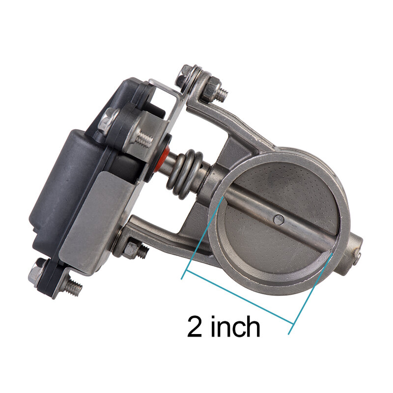 Electric Exhaust Control Valve 2"/2.36"/2.5"/2.75"/3" Inch Exhaust Control Valve - Low Pressure For Exhaust Catback Downpipe