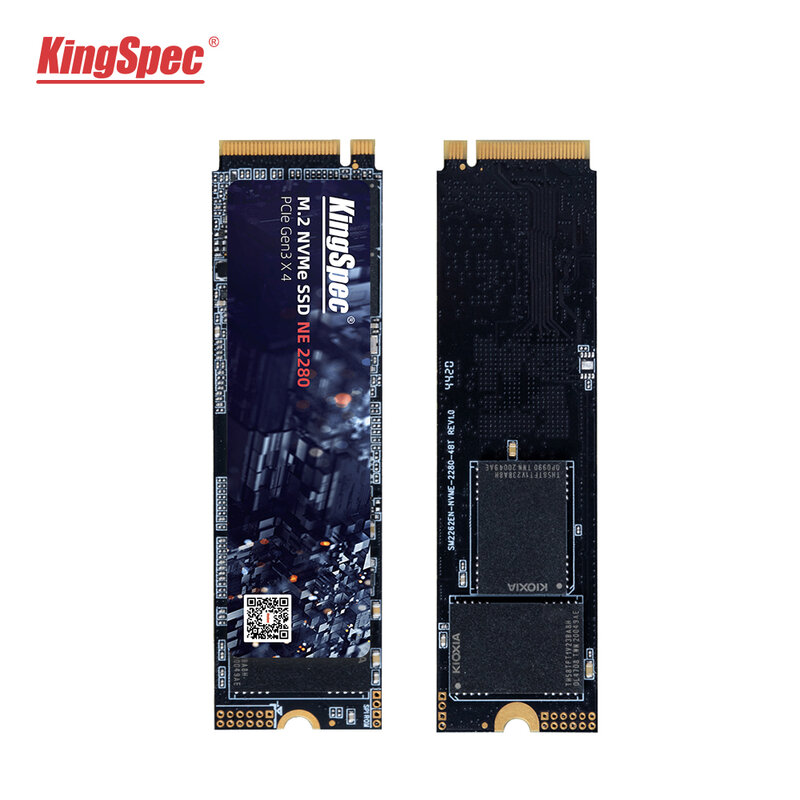 Kingspec – disque dur interne SSD, M.2, NVME, avec capacité de 512 go, 1 to, 2 to, 2280, pour ordinateur portable, avec Cache, haute vitesse
