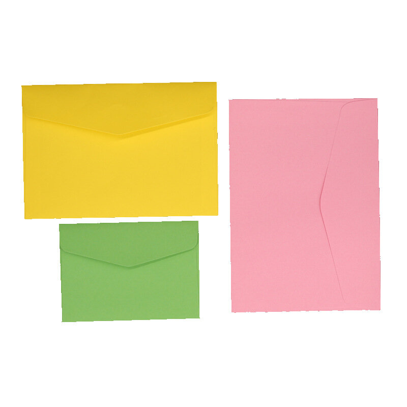 (10 шт./лот) 16*11 см креативная крафт-бумага цветной конверт