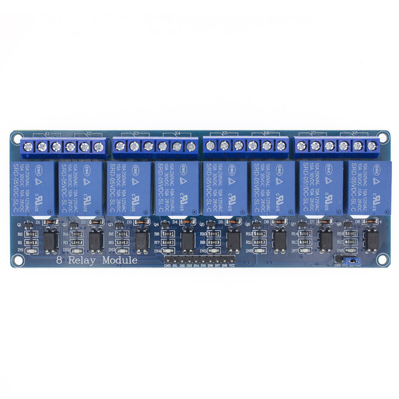5v 1 2 4 8 Channel Relay Module With Optocoupler.Output X Way for Arduino 1CH 2CH 4CH 8CH