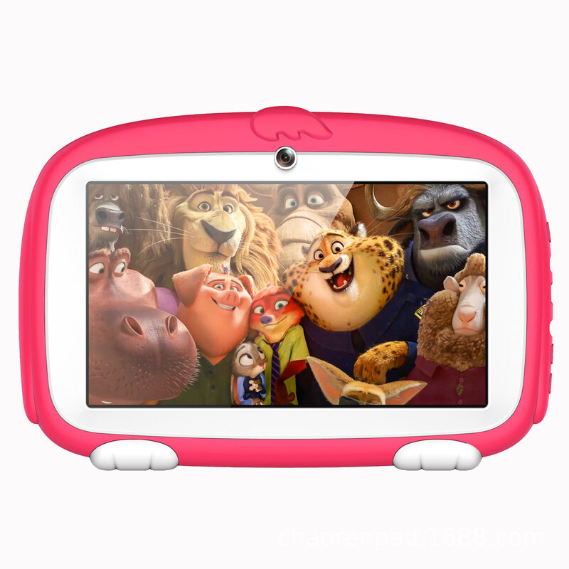 7" Kids Educational Tablet Parent-Child Interaction Time Quad Core Android 6.0 8GB Dual Camera WiFi Tablets Children Gift