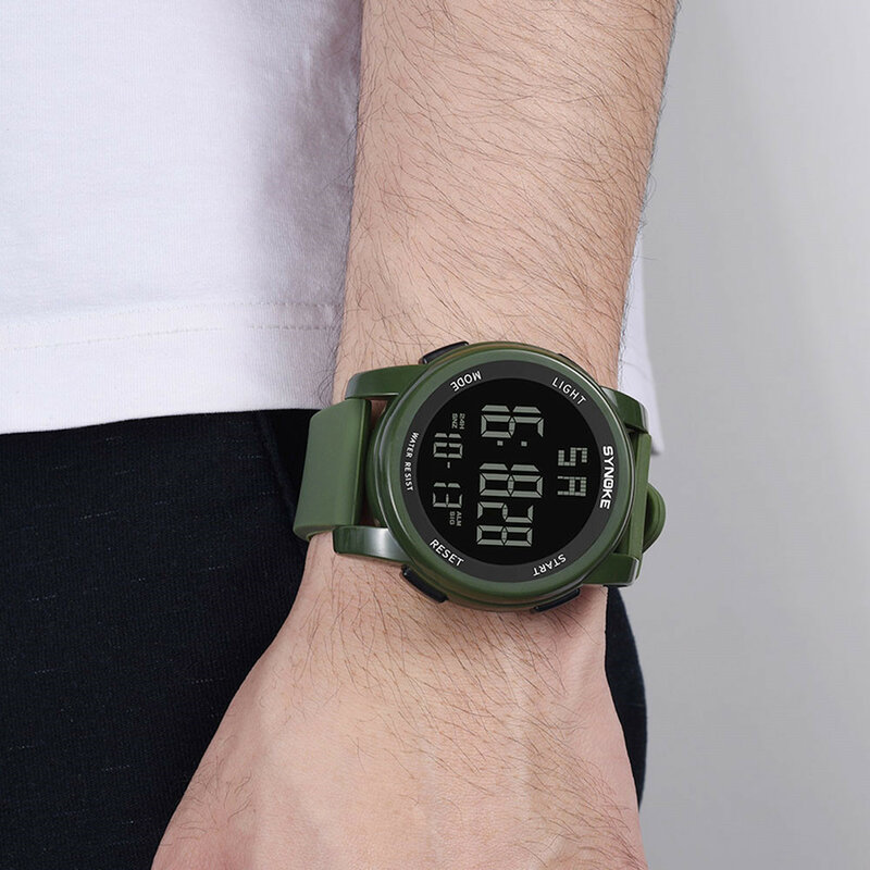 Beroemde Horloge Waterdicht Lichtgevende Sensor Led Digitale Elektronische Horloges Luxe Outdoor Militaire Stopwatch Montre Homme Relogio