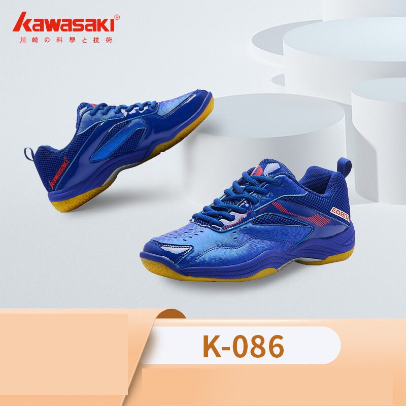Kawasaki Badminton Schuhe Atmungsaktive Anti-Rutschig Sport Schuhe für Männer Frauen Turnschuhe K-086
