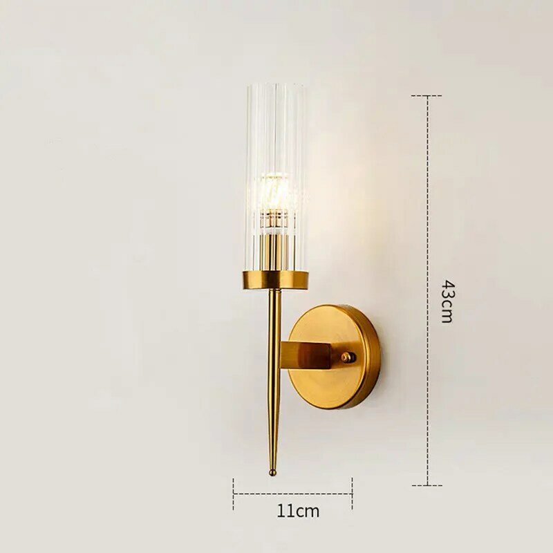 Modern Indoor Wall Lamps Retro Bedroom Bedside Led Light Corridor Living Room Dining Hall Aisle LED Wall Lamps