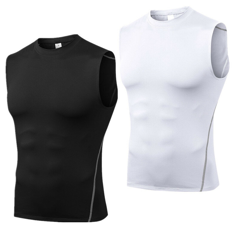 Sweat-shirt de sport slim pour hommes, couche de base précieuse, t-shirt en fibre, vêtements de sport athlétiques, vêtements de course