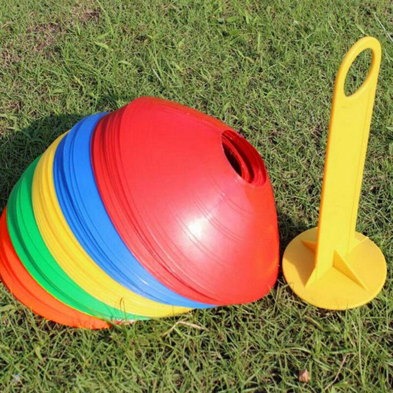 80% venda quente cones de disco futebol rugby campo marcação treinamento treinamento treinamento esportes caber inline skate estacionamento tráfego