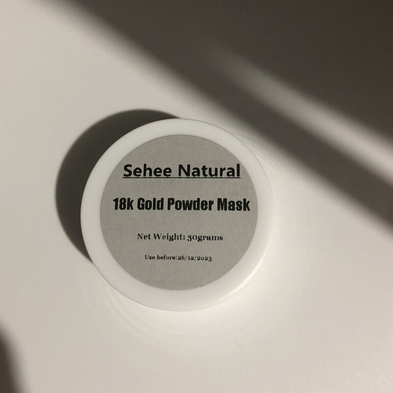 50 peças 18k ouro máscara facial anti-rugas branqueamento hidratante ageles máscara atacado