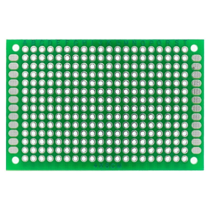 Placa de circuito impreso Universal, placa PCB de doble cara de 2,54mm, FR-4, 7x9, 6x8, 5x7, 4x6, 3x7, 2x8, 12x8cm, 9x15cm, Diy, Protoboard 6*8 5*7
