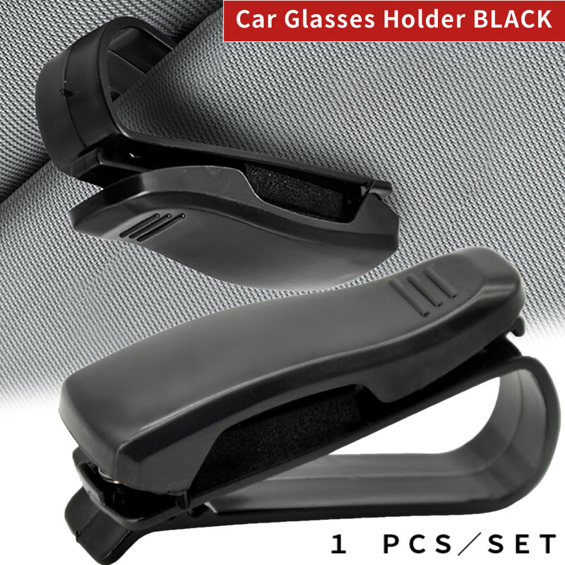 Universal Auto Auto Sonnenblende Gläser Box Sonnenbrille Clip Karte Ticket Halter Verschluss Stift Fall Brillen Zubehör