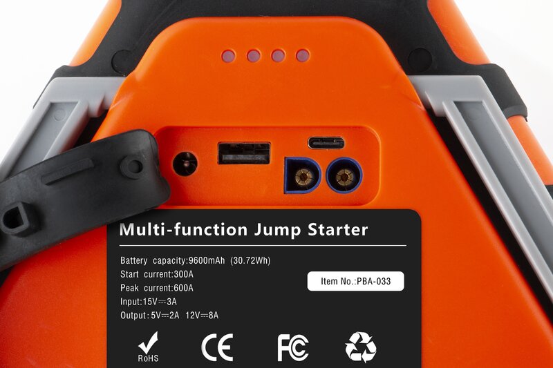 Power Jump Start 12V Mobil Truk/Mini Booster untuk Penggunaan Darurat/Baterai Baterai Er Kabel Starter