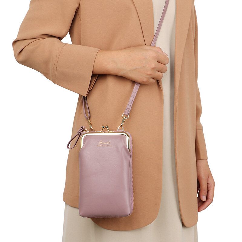 2022 HOT moda małe torby typu Crossbody kobiety Mini matowa skórzana torba na ramię sprzęgła Bolsas panie telefon torebka torebka