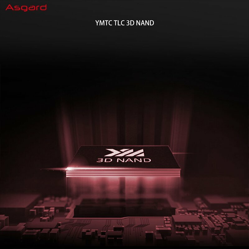 Asgard PCIe3.0 X4 SSD M.2 NVMe 512GB 1T AN3.0 series 3000 МБ/с. внутренний жесткий диск m2 2280 для ноутбука и настольного компьютера