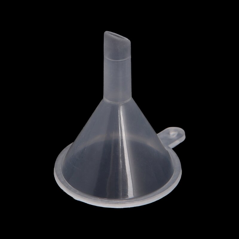 Mini z tworzywa sztucznego butelka z rozpylaczem do perfum płynny olej lejki laboratorium przybory kuchenne U2JD