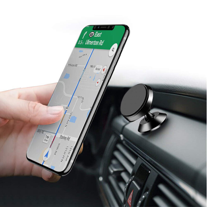 Untoom-Soporte magnético para teléfono móvil en el coche, apoyo universal para iPhone X Xs Max y Samsung dentro del auto