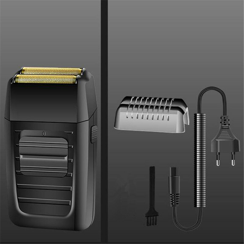 Мощная аккумуляторная электробритва электрическая бритва с европейской вилкой для парикмахеров, триммер для волос, Прямая поставка, 20 #5