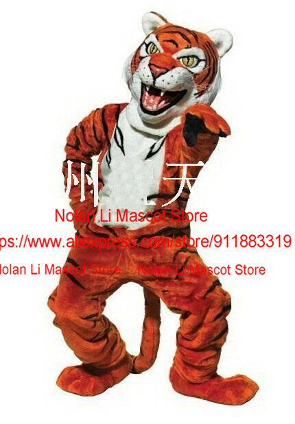 Vendita calda Tigger mascotte Costume puntelli di film Performance Walking Cartoon Suit Cosplay festa di compleanno regalo di festa by856