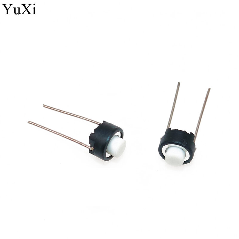 Yuxi-タッチスイッチ,6x6x5mm,マイクロ,6x6x5mm,白色,触覚,センサー