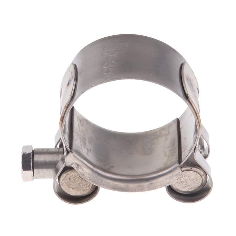 Colliers de serrage de tuyau en acier inoxydable pour moto, taille 32-35, 36-39, 40-43, 44-47, 48-51, 52-55mm
