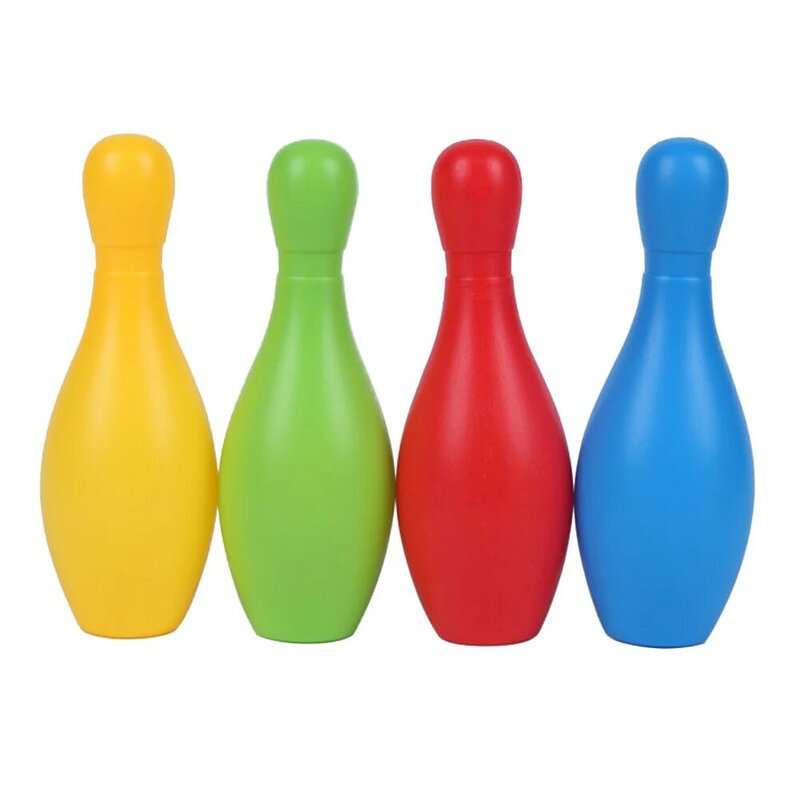 Bowling Toy Set Toddler Colorful Games Home Early Teaching Educational Smooth Funny Non Toxic Sports Indoor Outdoor Kindergarten