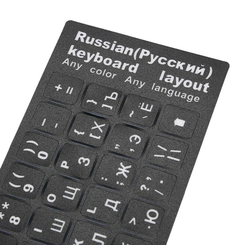 Russian Letters Keyboard Sticker for Notebook Laptop Desktop PC Keyboard Covers Russia Sticker
