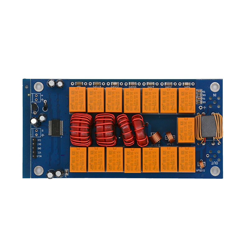 완성 및 조립 ATU-100 자동 안테나 튜너 보드, N7DDC 7x7, 0.96 인치 OLED 디스플레이, 1.8-50MHz, 100W