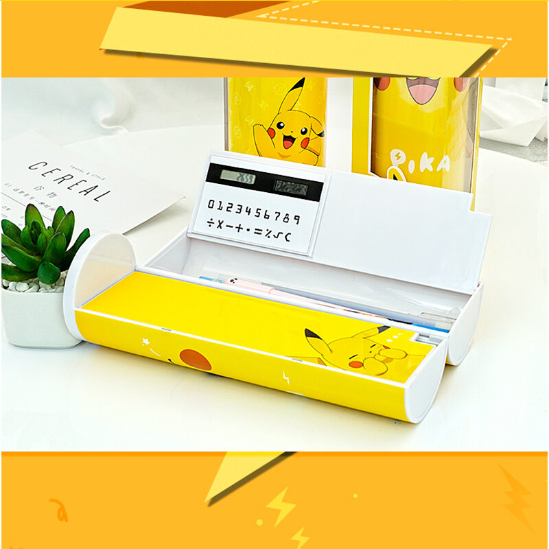 NBX newmebox Pikachu Pencil cases stationery for school quicksand pencil case fashion school supplies Boys and girls Student use