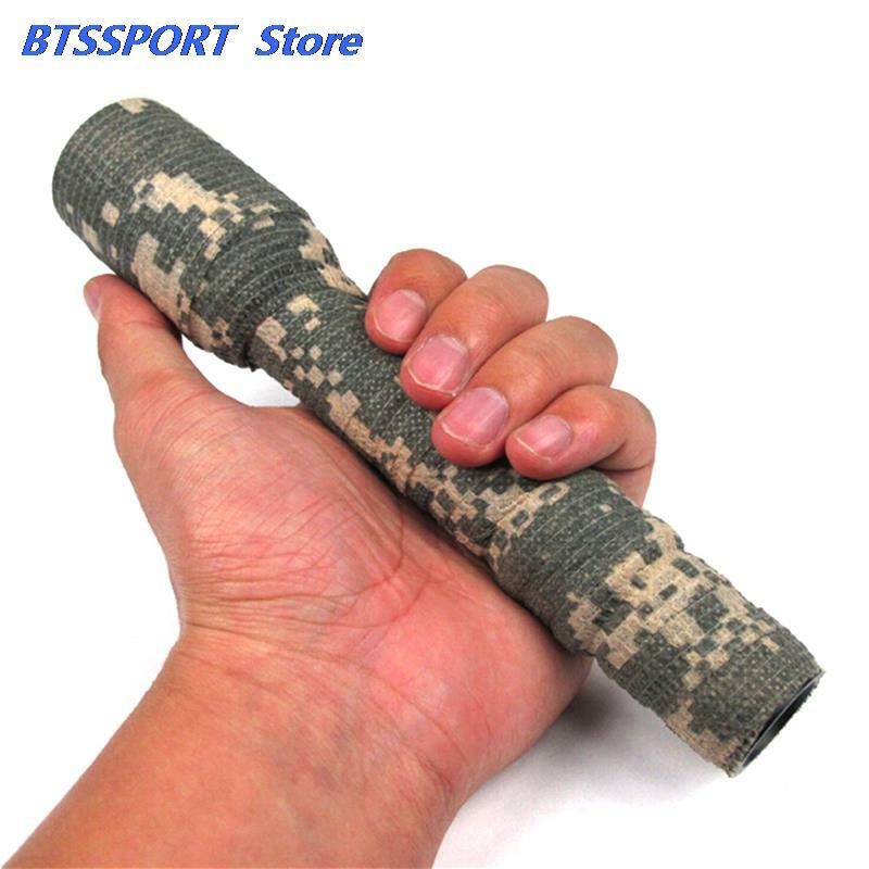 Impermeabile 5 cm * 4.5 m Caccia Camouflage Camouflage Stealth Tape Elasticità Caccia All'aperto di Tiro di Caccia Strumento di Accessori