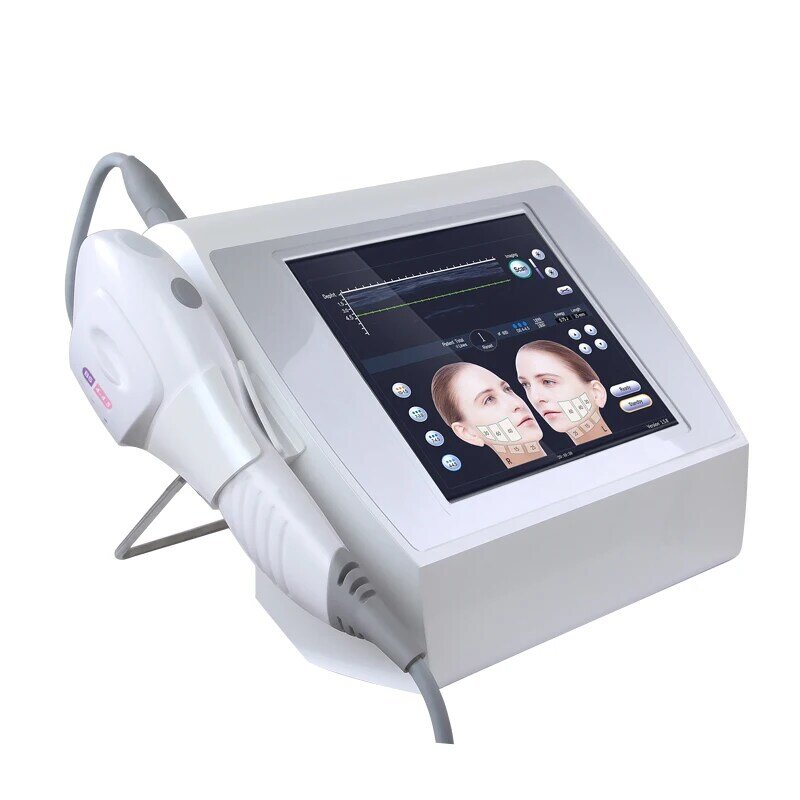 Transductor HIFU profesional, Cartucho corporal facial intercambiable, utilizado en máquina Facial de ultrasonido HIFU portátil