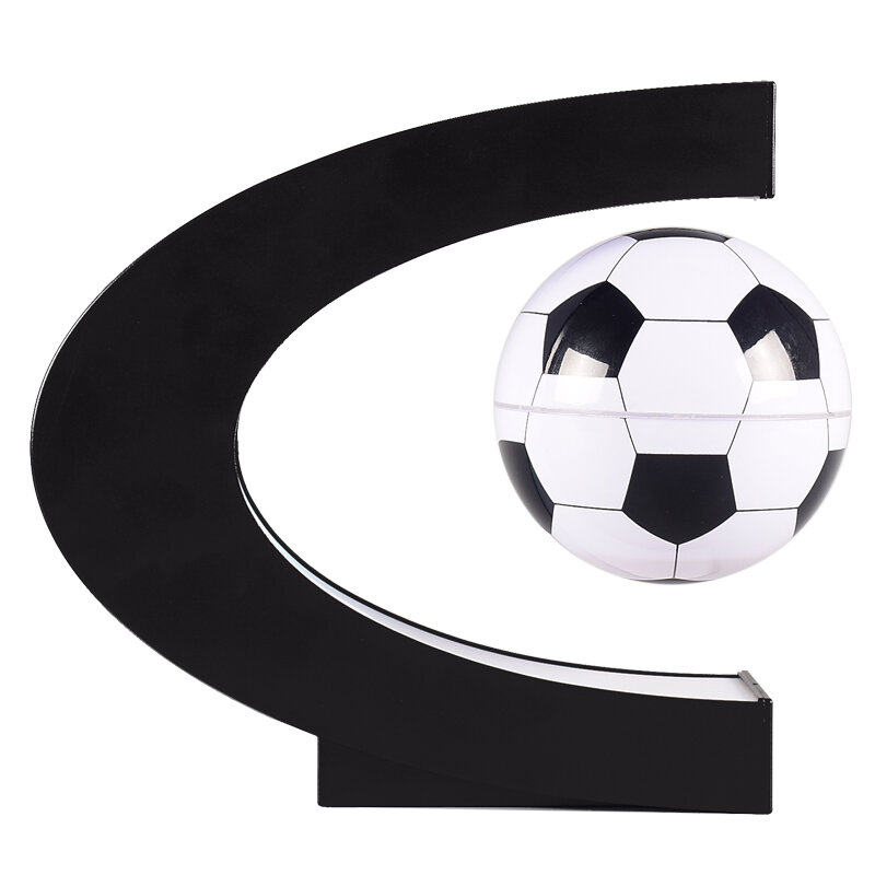 Globe flottant modèle de Football à lévitation magnétique, décor de bureau, pour l'éducation des enfants du monde entier, cadeaux d'anniversaire pour enfants