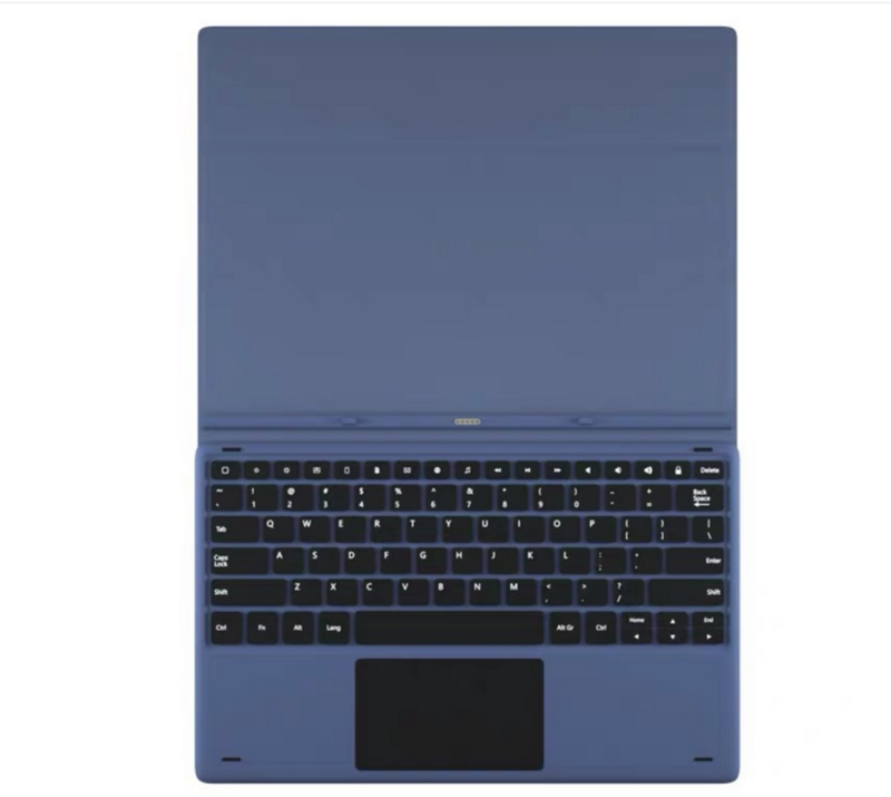 Funda de plástico para iPad Pro 11,6, cubierta de cuero con teclado Bluetooth de aleación de aluminio