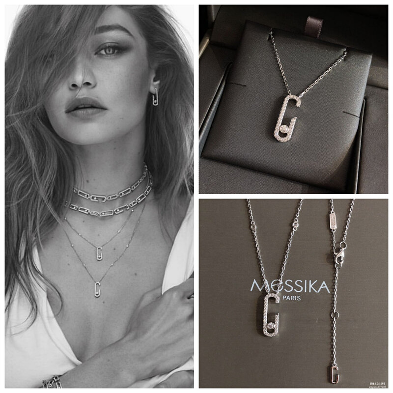 European 925 sterling silver Notch pendant Fine jewelry for mother women messika necklace Hot sale famous brand France