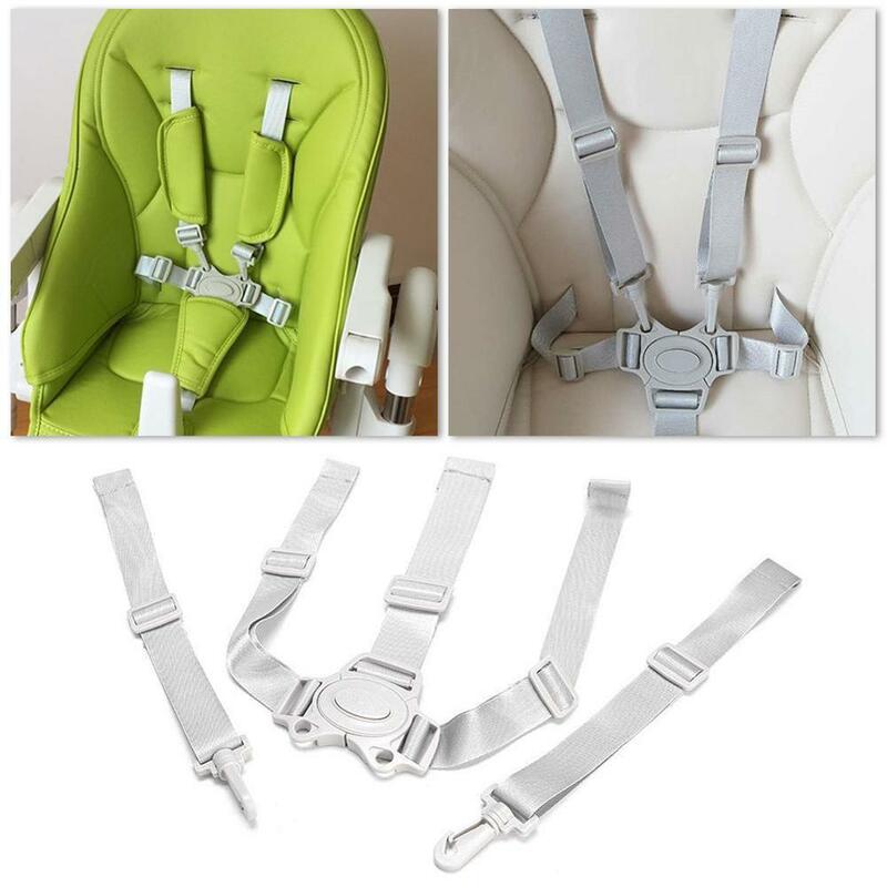 Arnés Universal de 5 puntos para bebé, cinturón de seguridad para cochecito, silla alta, cochecito para niños