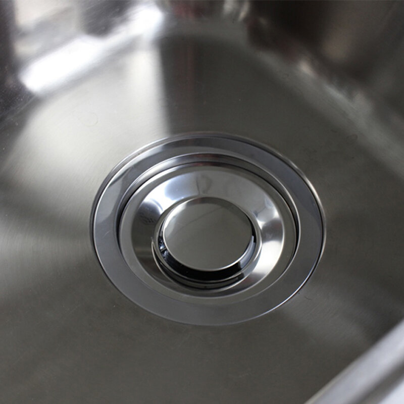 Kitchen Sink Strainer Sink Drain Plug Cover, 145mm Stainless Steel Sink Drain Strainer, Food Debris Catcher for Kitchen