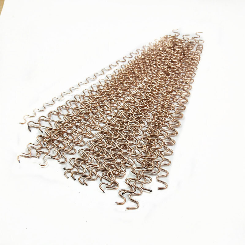 100Pcs Dent Pulling Wavy Wires For Spot Welder Panel Pulling Wiggle Wires Spot Welding Machine Consumables 320mm Long