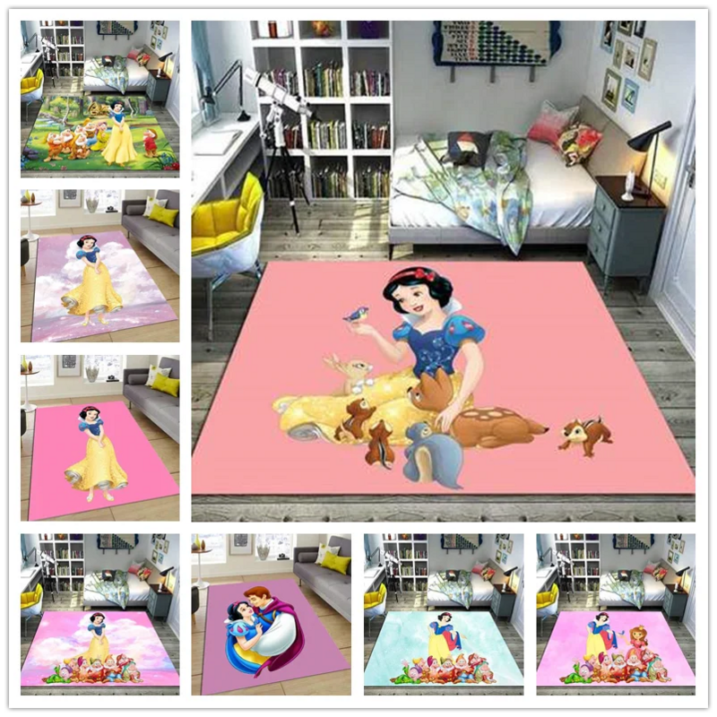 80x160cm dzieci Playmat księżniczka dziewczyny dywan 3d dywanik podłogowy do salonu antypoślizgowe przeciwporostowe dywan do sypialni dekoracji