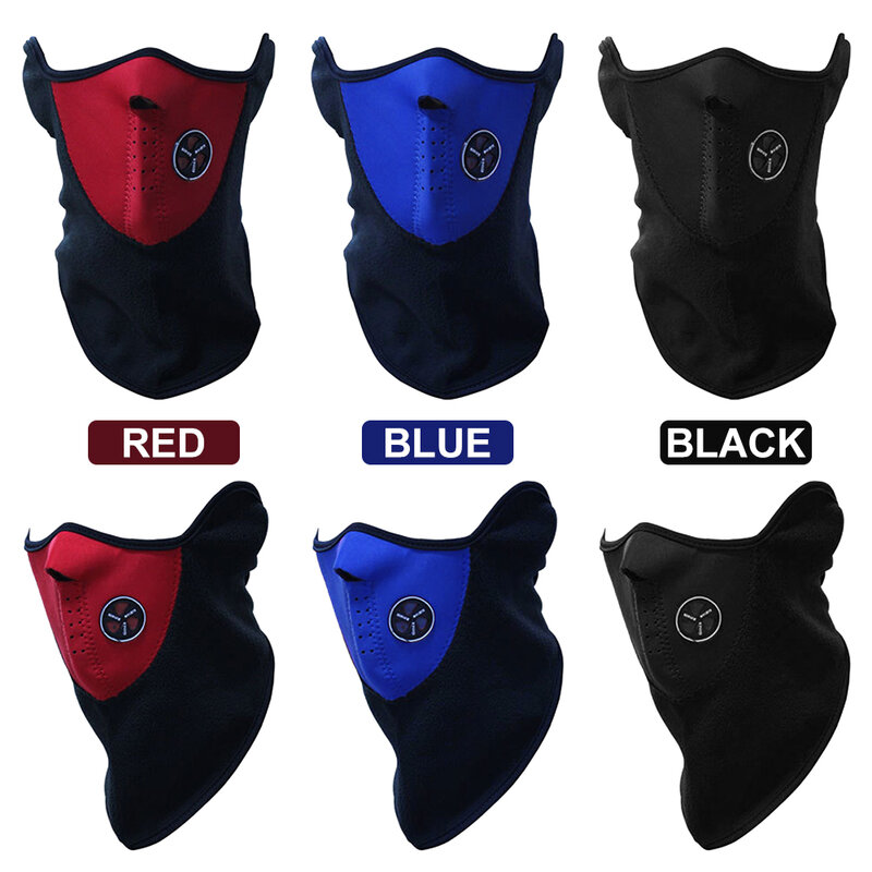 Bike Ride Snowboard Sport Face Mask Windproof Winter Warm Cover Neck Scarf Guard Outdoor Full Face Mask Cycling Bicycle Ski