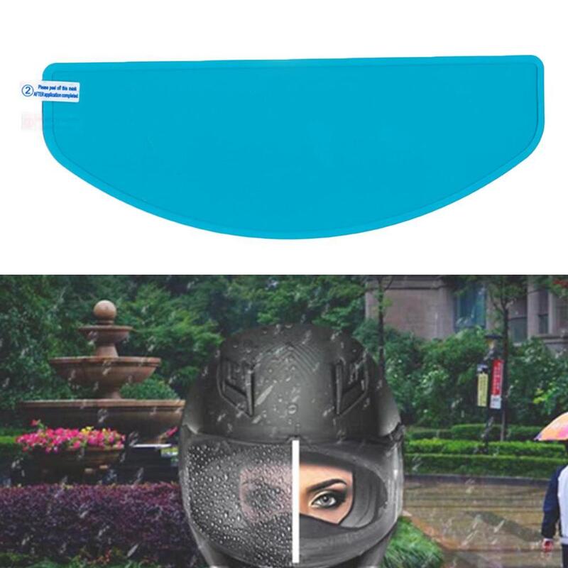 Прозрачная противотуманная накладка на шлем, непромокаемая защитная пленка, Универсальная пленка для объектива, противотуманные аксессуары для мотоциклов